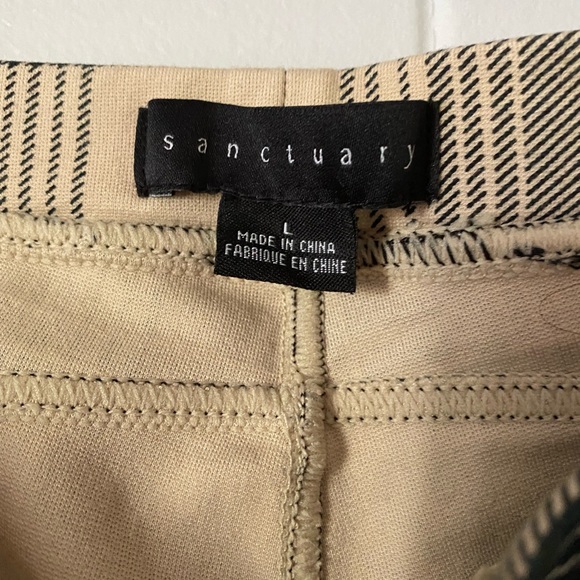 Anthropologie Sanctuary Plaid Leggings - Picture 2 of 4